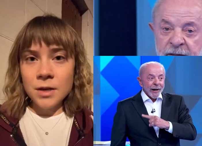 Dreiteilige Bildmontage: links eine junge Frau mit Pony im Selfie-Stil, rechts zwei Ausschnitte eines älteren Mannes im Studio
